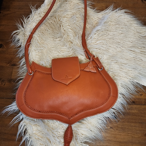 Deborah Lewis Italian Leather Shoulder Bag